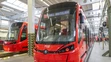 Nové obojsmerné električky v Bratislave.