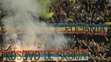 Nápisy, ktoré vytiahli priaznivci ultras.