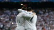 Gareth Bale a Cristiano Ronaldo sa tešia z gólu prvého menovaného v odvetnom dueli semifinále LM Real Madrid - Manchester City.