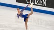 Nicole Rajičová počas krátkeho programu žien na ME v krasokorčuľovaní.