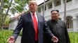 Donald Trump a Kim Čong-un.