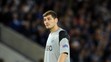 Gólman FC Porto Iker Casillas počas duelu LM na pôde Leicesteru City.