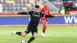 Samuel Kozlovský (Trenčín) v zápase 20. kola Niké ligy na pôde Banskej Bystrice.