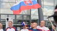 Na snímke slovenskí fanúšikovia pred začiatkom zápasu Slovensko - USA..jpg