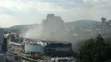 Aupark zachvátil požiar.