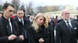 Prezidentka SR Zuzana Čaputová s partnerom na poslednej rozlúčke Mekyho Žbirku