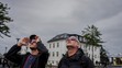 Zatmenie Slnka na Reykjavíku.