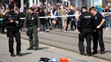Zranený  muž po streľbe na obchodnej ulici v Bratislave.