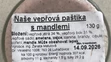 Paštéta s mandľami.