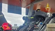Auto narazilo do mýtnej brány.