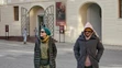 Katy Perry a Orlando Bloom na Pražskom hrade. 
