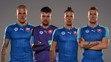Martin Škrtel, Matúš Kozáčk, Marek Hamšík a Ján Ďurica v nových repredresoch pre vonkajšie zápasy.