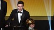 Držiteľ Zlatej lopty Lionel Messi.