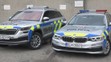 Nové policajné autá.