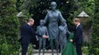 Odhalenie sochy princeznej Diany