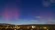 Polárna žiara nad východným Slovenskom (25. 11.)