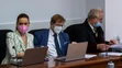 Právni zástupcovia TV Markíza Lucia Tandlich, Tomáš Kamenec a prokurátor Ján Šanta.