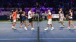 Dominik Hrbatý, Dominika Cibulková, Yannick Noah, Mansour Bahrami, Radek Štěpánek a Belinda Benčičová.