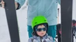 Lyžovačka s dieťaťom 