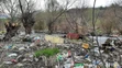 Čierna skládka v obci Jasov