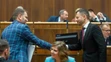 Igor Matovič a Eduard Heger.