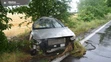 Auto roztrhalo na dve časti