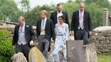 Meghan Markle spolu s princom Harrym na svadbe.