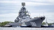 Ruský krížnik Admiral Nachimov.