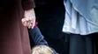 Rozkošný George a Charlotte v kostole. Ich rodičia porušili kráľovskú tradíciu
