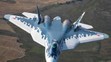 Ruská stíhačka Su-57.