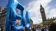 Protest proti brexitu.