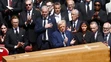 Donald Trump na pohrebe pápeža Františka 