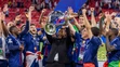 Oslavy hráčov PSG po finále Ligy majstrov.