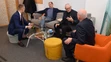 Martin M. Šimečka, František Mikloško a Milan Kňažko v relácii Na telo plus.