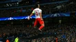 Kapitán Monaca Falcao oslavuje svoj gól do siete ManCity v osemfinále LM.