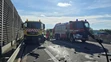 Vážna nehoda na R1 smerom na Trnavu.
