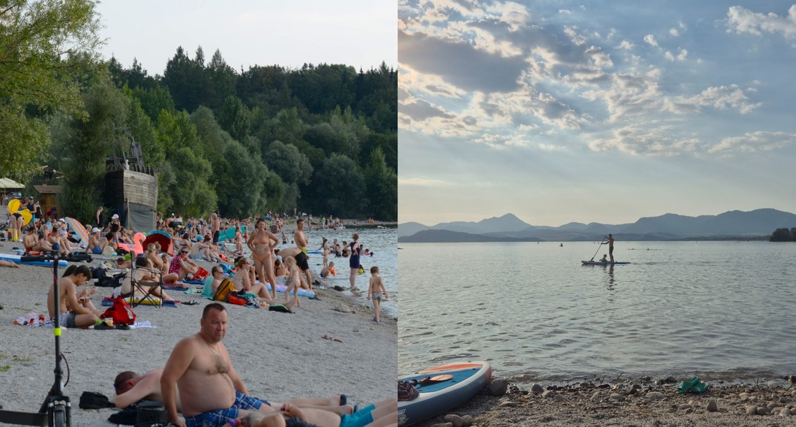 VIDEO + FOTO: Teplotný rekord rozpálil Liptov, pri Mare nastala „mánia“. Parkoviská nestíhali