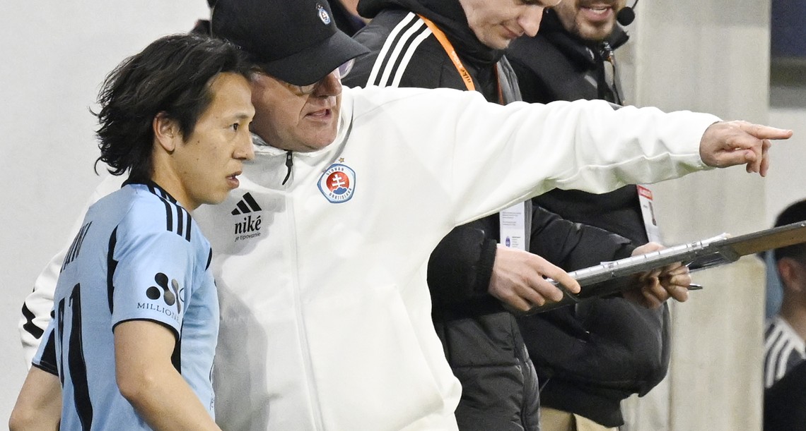 Na Weissa spravil dojem prvou vetou. Japonský Kanté berie Slovan ako poslednú šancu uspieť (rozhovor)