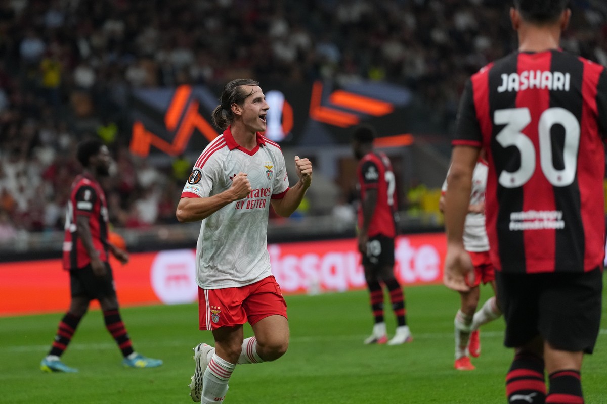 Európska liga: Šláger zvládla lepšie Benfica. AC Miláno s prvou prehrou pod vedením Amorima