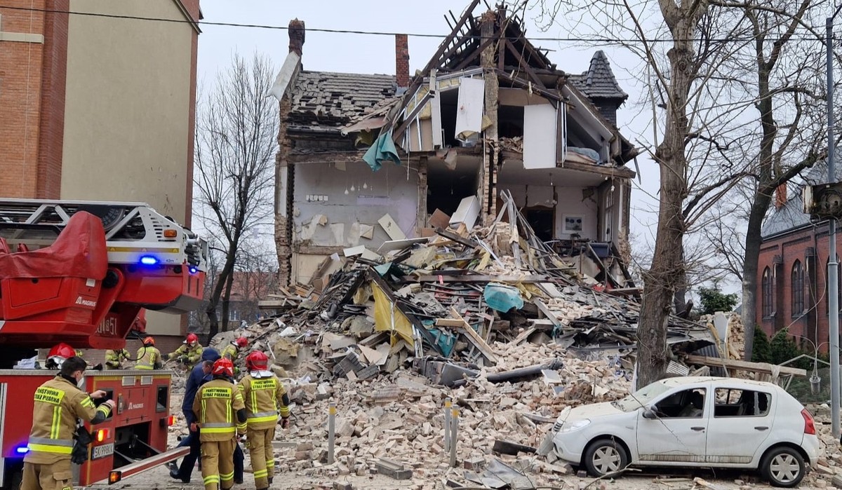 Ogromny wybuch w domu w Katowicach.  Życie straciły dwie osoby