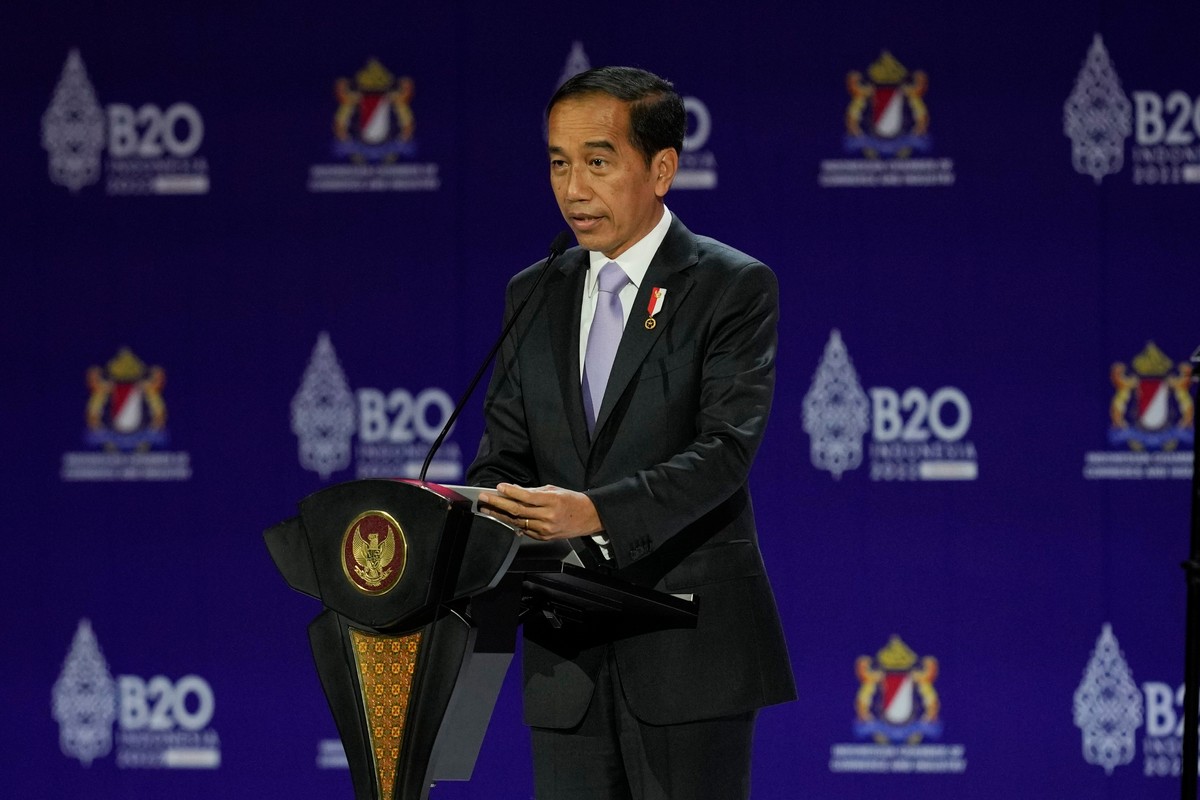 Le président indonésien a ouvert le sommet du G20.  Il a mis en garde contre une autre guerre froide