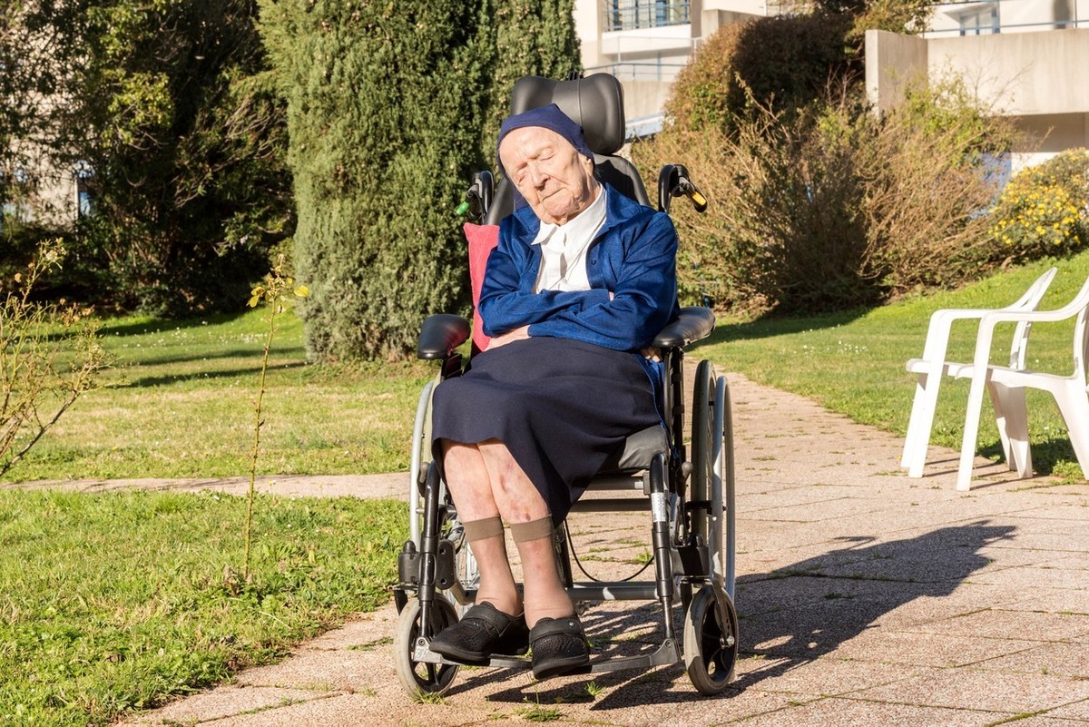 Une religieuse française est devenue la personne la plus âgée du monde.  Il a 118 ans