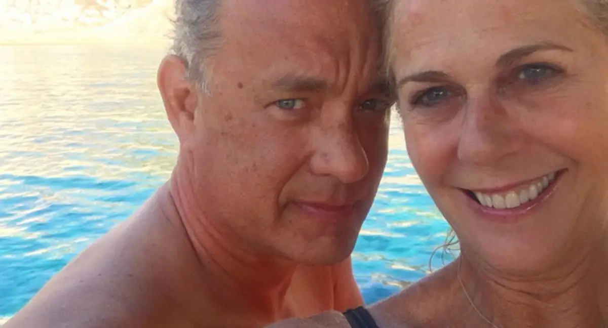 Tom Hanks a Rita Wils