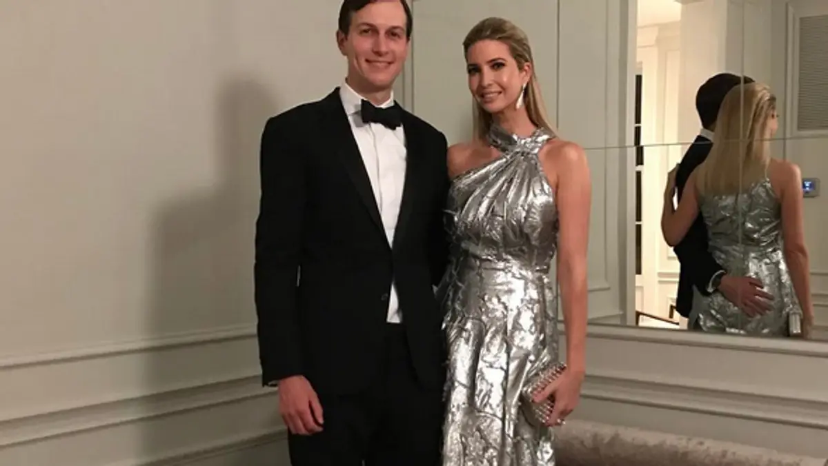 Ivanka Trump s manželom. 