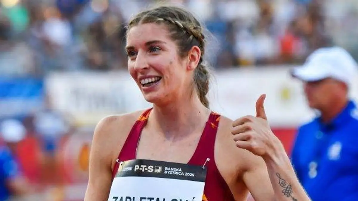 Emma Zapletalová so skvelým výsledkom. (cropped)