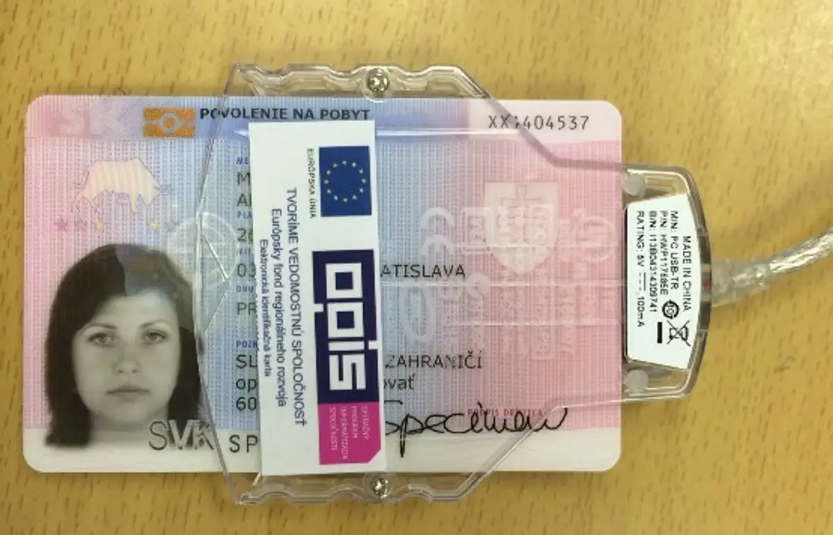Občiansky preukaz s čipom.