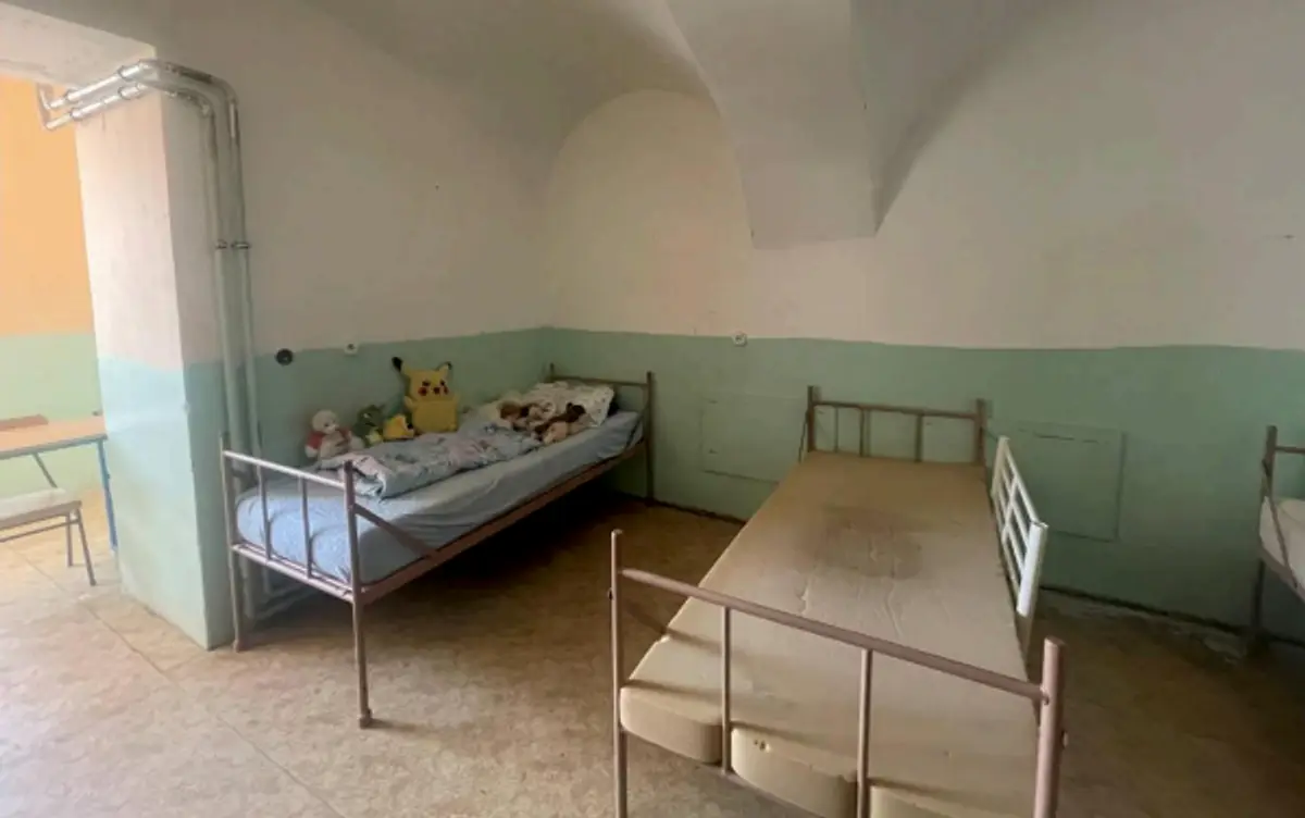 Izba detí v reedukačnom centre vo Vrábloch.