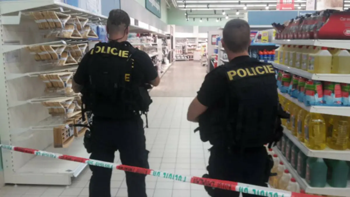 Vražda v pražskom hypermarkete