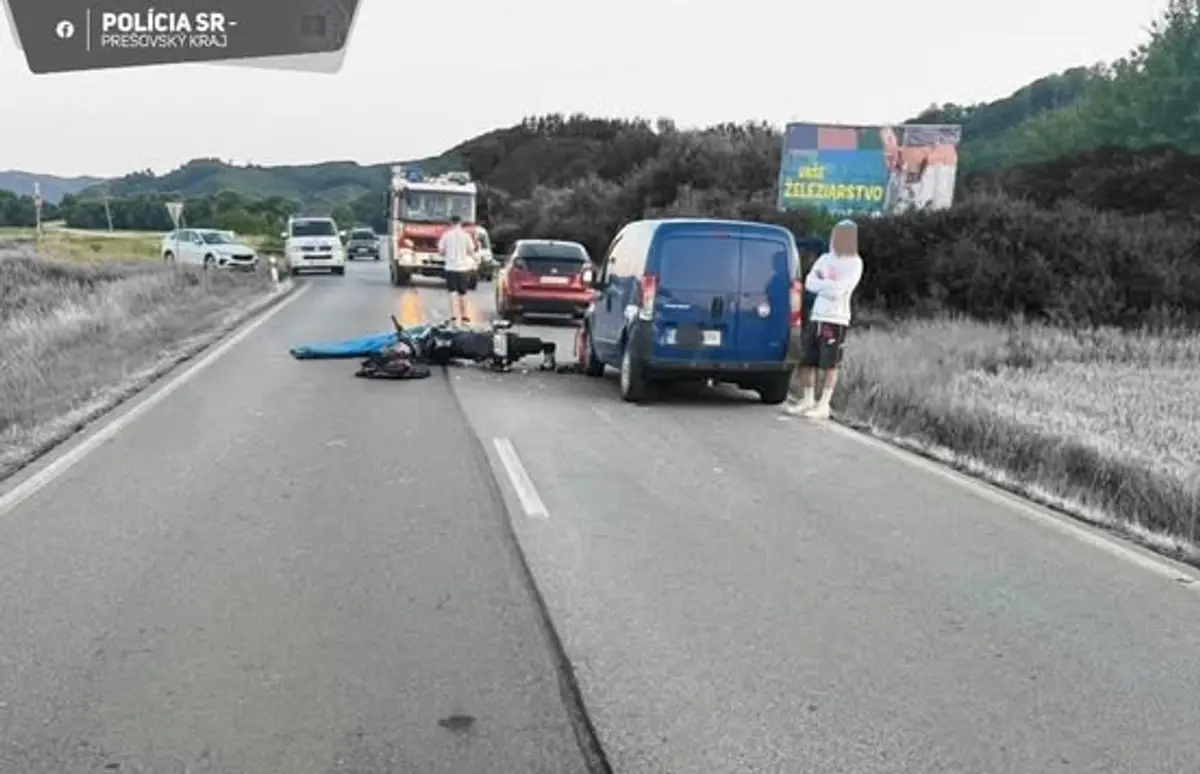 Tragická dopravná nehoda pri Ľubiši.
