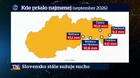 Slovensko stále sužuje sucho